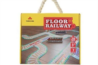 বিশাল রেলওয়ে মেঝে ধাঁধা